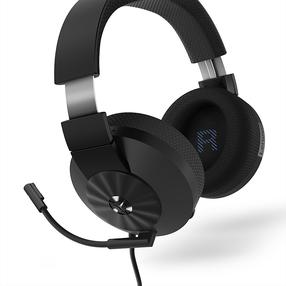 Laidinės žaidimų ausinės Lenovo Legion H200 GXD1B87065, juodos