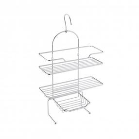 Vonios lentyna Axentia Escala, 25 cm x 49 cm x 10.5 cm, chromo