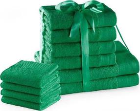 Vonios rankšluosčių rinkinys Restilo Amari, žalias, 10 vnt.