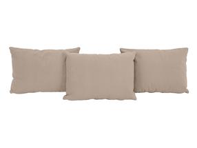 Dekoratyvinė pagalvėlė Malcolm Carbo Indiana Modone, smėlio, 40 cm x 60 cm, 3 vnt.