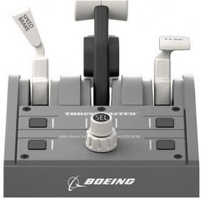 Žaidimų vairas Thrustmaster TCA Quadrant Boeing Ed, juoda