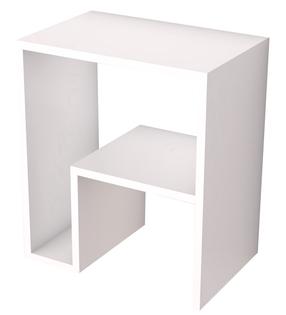 Žurnalinis staliukas Kalune Design Yepa, baltas, 30 cm x 52 cm x 45 cm