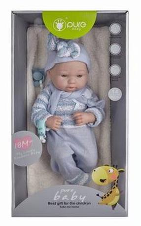 Lėlė - kūdikis Pure baby 611765W, 35.56 cm