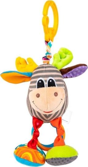 Žaislas vežimėliui Balibazoo Alek, įvairių spalvų