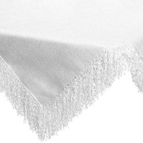 Staltiesė stačiakampė Jasper, balta, 85 x 85 cm