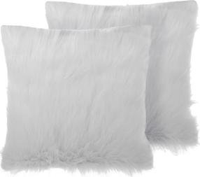 Dekoratyvinė pagalvėlė Shumee Daisy, smėlio, 45 cm x 45 cm, 2 vnt.