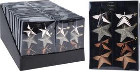 Eglutės žaisliukų rinkinys CAN301640, (spalva/dizainas parenkami atsitiktine tvarka)/bronzos, 6.5 cm, plastikas, 8 vnt.