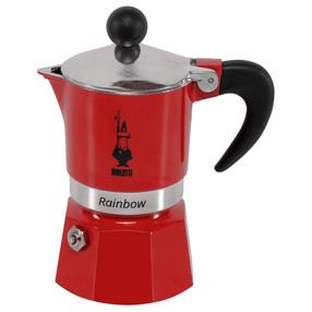  Moka kavinukas Bialetti Rainbow 0004961/NP, raudona