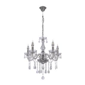 Sietynas kabinamas Candellux Lighting Cristallo, E14, 5 x 40 W