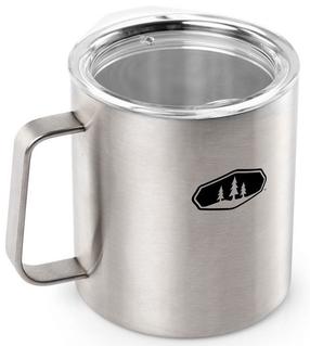 Puodelis GSI Outdoors Camp, nerūdijantysis plienas, 8.9 cm, 0.44 l, nerūdijančiojo plieno