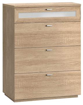 Komoda Forte Nexus NXSK22-D30G06, sonoma ąžuolo, 40 cm x 79.9 cm x 98.8 cm