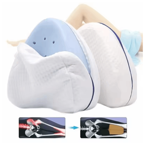 Kojų pagalvė DANWA Memory Foam, balta, 25 cm x 25 cm