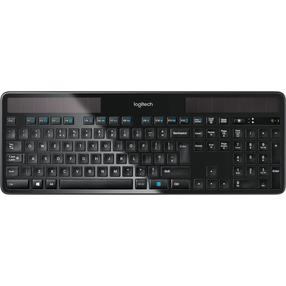 Klaviatūra Logitech K750, EN/DE, juoda, belaidė