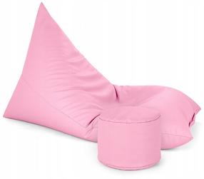 Sėdmaišis Sako XL Oxford, rožinis