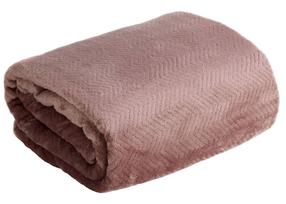 Pledas Cindy K128-A, tamsiai rožinė, 170 cm x 210 cm