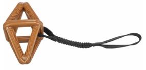 Žaislas šuniui, universalus Trixie CityStyle Rhombus 34728, 38 cm, rudas/juodas