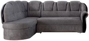 Kampinė sofa Lord Dora 21, pilka, kairinė, 180 x 243 cm x 105 cm