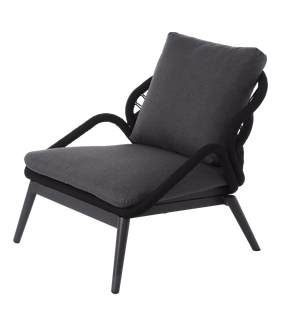 Lauko krėslas Miloo Lamego ML10439, tamsiai pilka, 87 cm x 90 cm x 80 cm