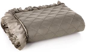 Lovatiesė Vanesa NLP-03, tamsaus smėlio spalva, 220 cm x 240 cm