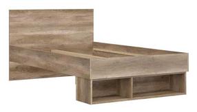 Lova viengulė Malcolm, 120 x 200 cm, ąžuolo, be čiužinio