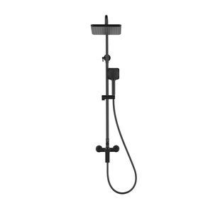Dušo komplektas su maišytuvu Invena Neri AU-09-B04-L, juoda