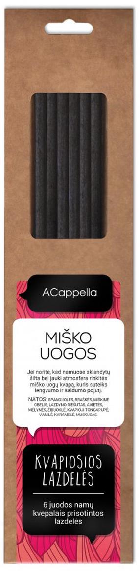 Namų kvapas, kvapiosios lazdelės Acappella Wild Berries, 6 vnt.
