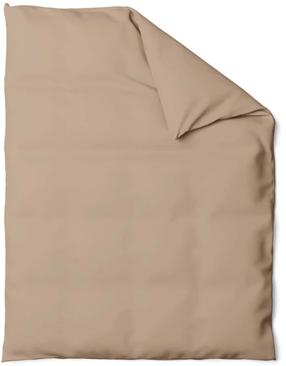 Antklodės užvalkalas Rustilė Satin, šviesiai ruda, 200 cm x 200 cm