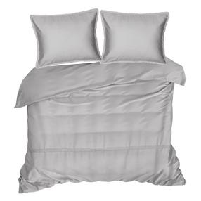 Patalynės užvalkalų komplektas PTE-142, pilkas, 160 x 200 cm