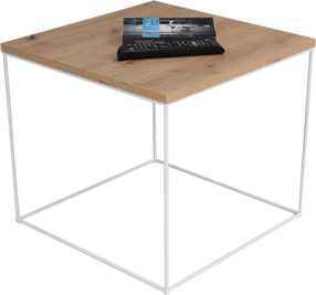 Kavos staliukas ADRK Elena, ąžuolo, 50 cm x 50 cm x 45 cm