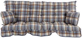 Lauko baldų pagalvė Patio Ravenna B003-04BB, mėlyna/ruda, 175 x 108 cm