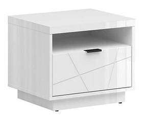 Naktinis staliukas Forn, baltas, 42.5 cm x 50 cm x 42.5 cm