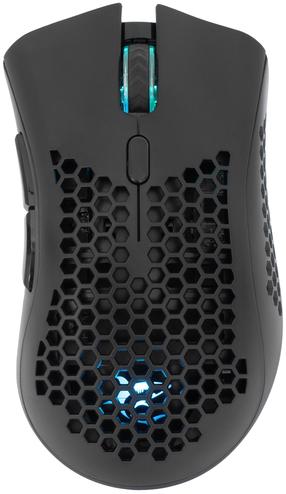 Belaidė žaidimų pelė White Shark WGM-5012 Lionel, bluetooth / usb, juoda