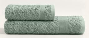 Vonios rankšluosčių rinkinys Foutastic 459ELT1123, žalias, 140 cm x 70 cm, 2 vnt.