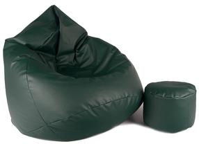 Sėdmaišių rinkinys Mega Comfort XXL 021, tamsiai žalia