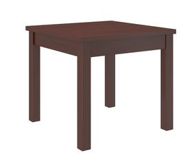 Stalas ADRK Rodos 38, rudas, 80 cm x 80 cm x 75 cm