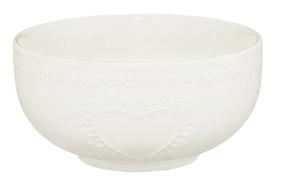 Dubenėlis Ambition Galactic White Heart, balta, 13 cm