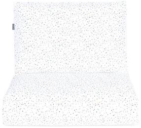 Antklodės ir pagalvės komplektas vaikams MamoTato Premium Colored Dots, balta/įvairių spalvų, 3 vnt.