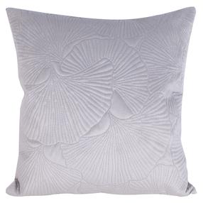 Dekoratyvinės pagalvėlės užvalkalas Velvet JGQ-10, šviesiai pilka, 45 cm x 45 cm