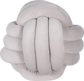 Dekoratyvinė pagalvėlė Beliani Malni, pilka, 30 cm x 30 cm