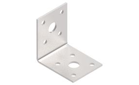 Tvirtinimo kampas Haushalt, 50 mm x 50 mm x 40 mm x 2 mm