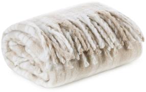 Pledas Mila Line K144-F, kreminė/smėlio, 130 cm x 170 cm