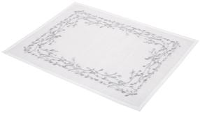 Stalo padėkliukas myHome Silver Garden, 40 cm x 30 cm, Balta/Sidabro