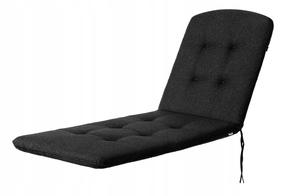 Lauko baldų čiužinys Hobbygarden Beatriz, juoda, 185 x 60 cm