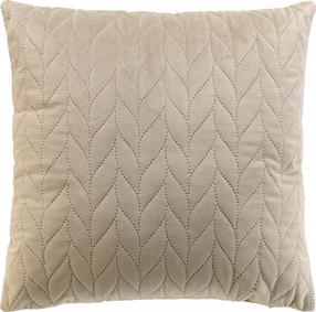 Dekoratyvinė pagalvėlė Douceur d`Interieur Velvet, smėlio, 40 cm x 40 cm