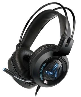 Laidinės žaidimų ausinės Varr VH8020, juodos