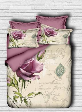 Patalynės užvalkalų komplektas Mijolnir 125 178PRL2024, rožinė/smėlio, 200 x 220 cm