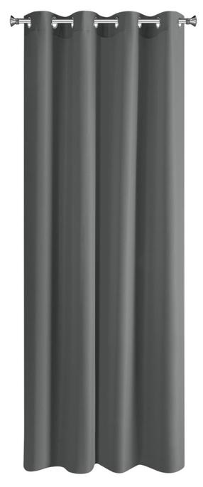 Naktinė užuolaida ZKXT-24, grafito, 140 cm x 250 cm