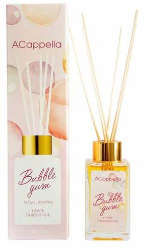 Namų kvapas, kvapiosios lazdelės Acappella Bubble Gum, 120 ml