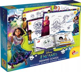 Braižymo reikmenų rinkinys Lisciani Encanto Drawing School, įvairių spalvų