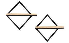 Sieninė lentyna Kalune Design Sezo Sezo Atlantic, ąžuolo, 42.4 cm x 15 cm x 42.4 cm